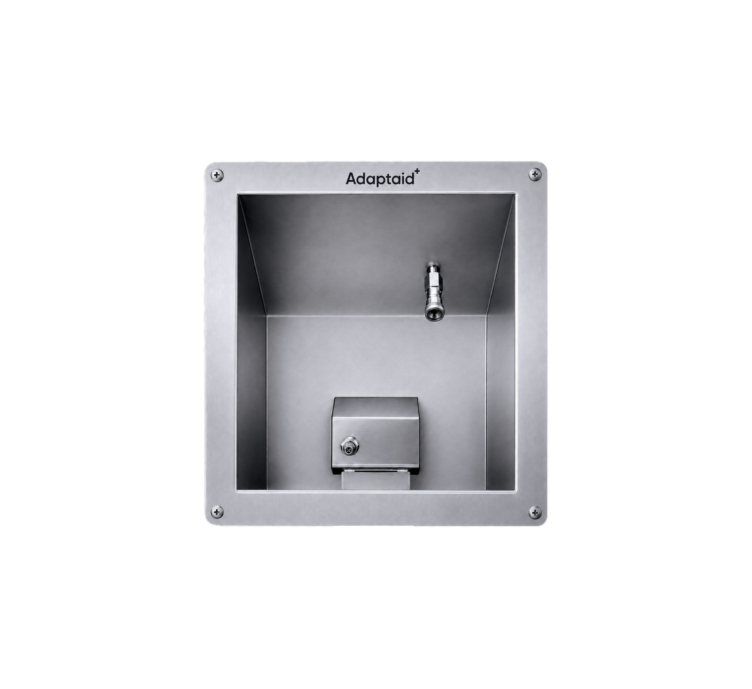 Wall-mounted pure water station for treating hemodialysis patients