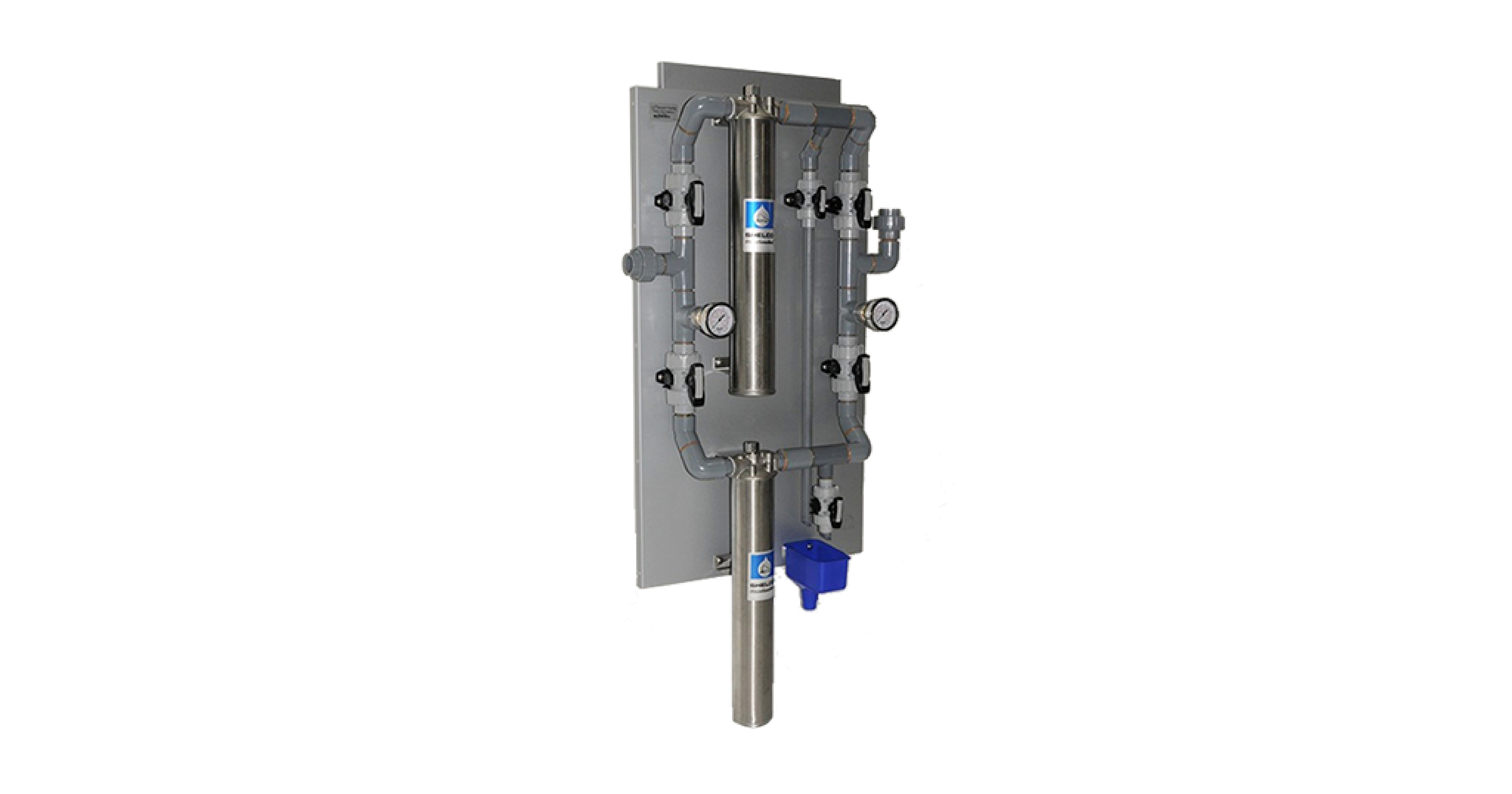 Hot Water Filtration Panel - Central Water Treatment System